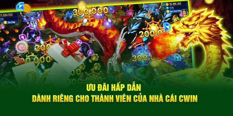 Ưu đãi hấp dẫn dành riêng cho thành viên của nhà cái CWIN